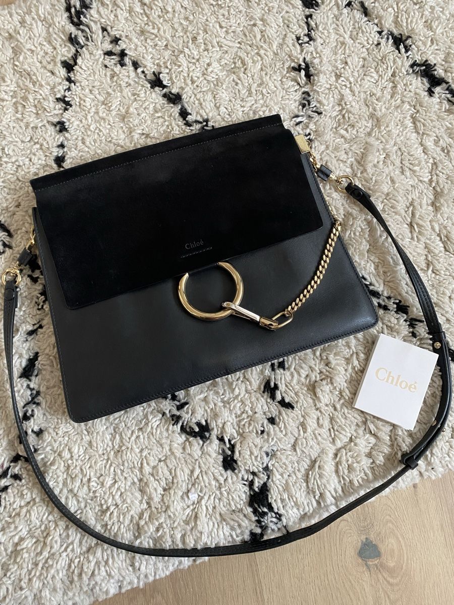 Chloé Taschen für Damen: Original Chloé Faye Handtasche black – Gebraucht aus Buchs ZH von crazyhandbaggirl123 2