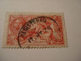 Grossbritannien, alte Marke 5 Shillings, o