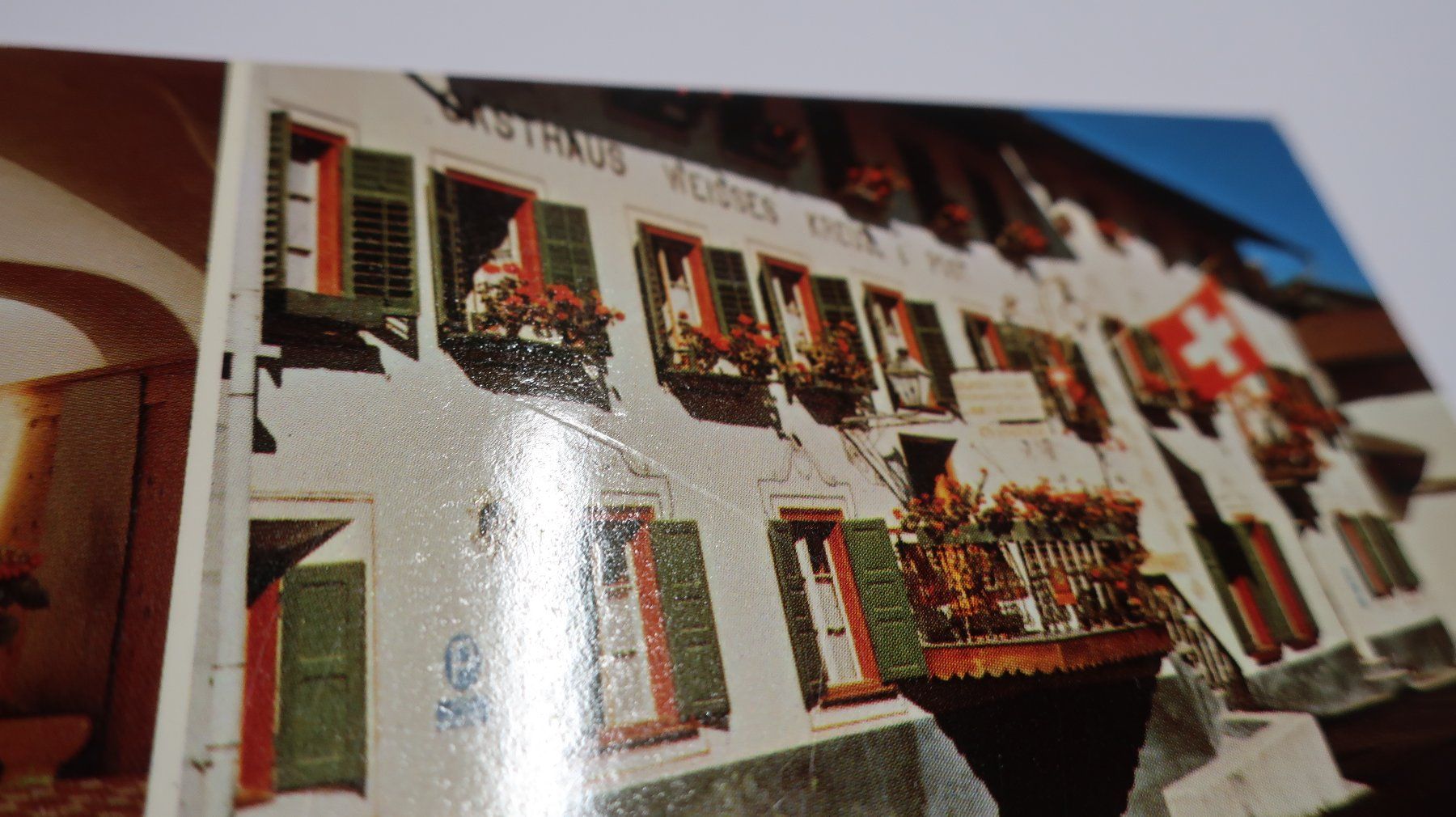 Cartoline postali: Hotel Crusch Alba   Santa Maria GR – Usato da Cormoret venduto da Pascalll2001 4