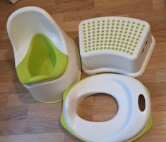 Ensemble pot et réducteur de toilette enfant + marchepied