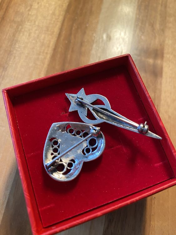 Broche Argent 925 Turquoise - Fabrication Israël - 11,7 Grammes