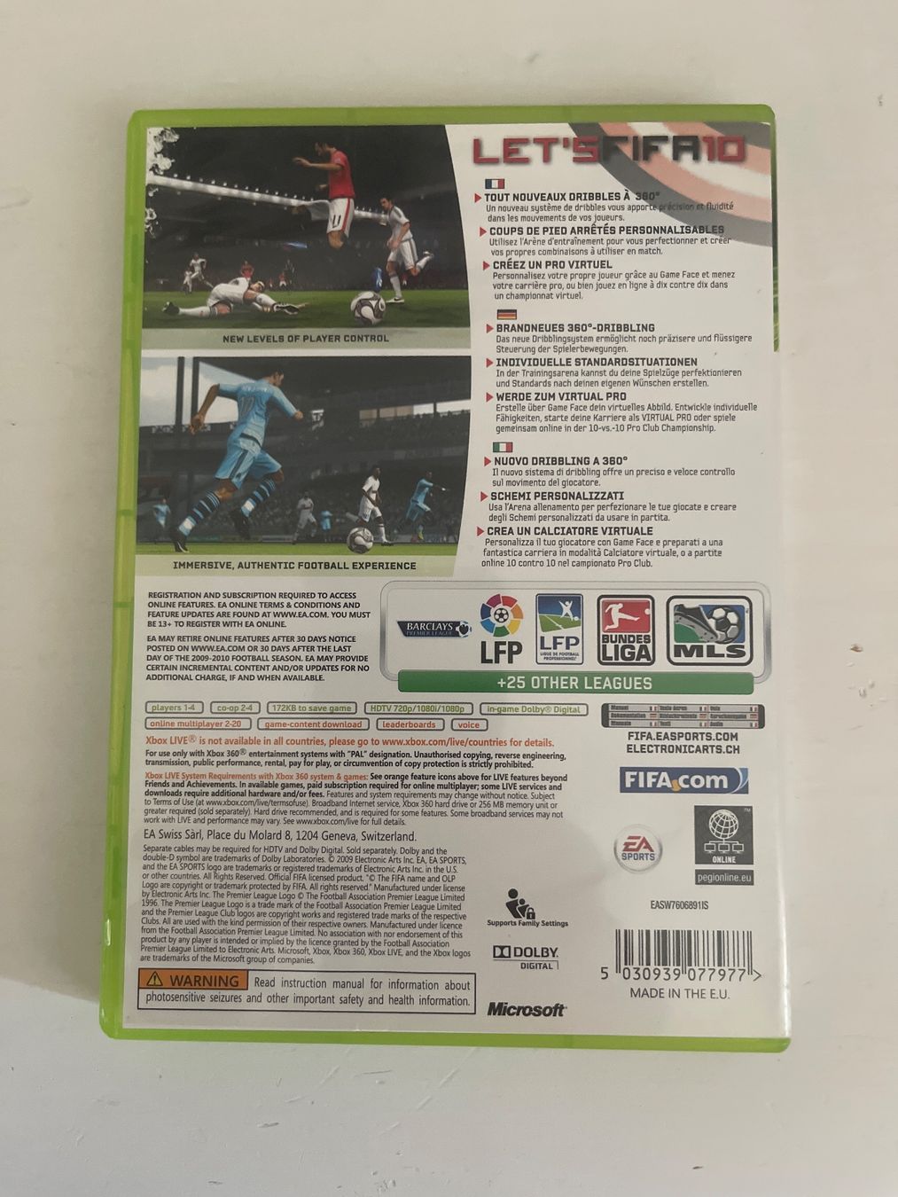 Giochi: Jeu XBOX 360 FIFA 10 – Usato da Renens VD venduto da dan_b8tt 1
