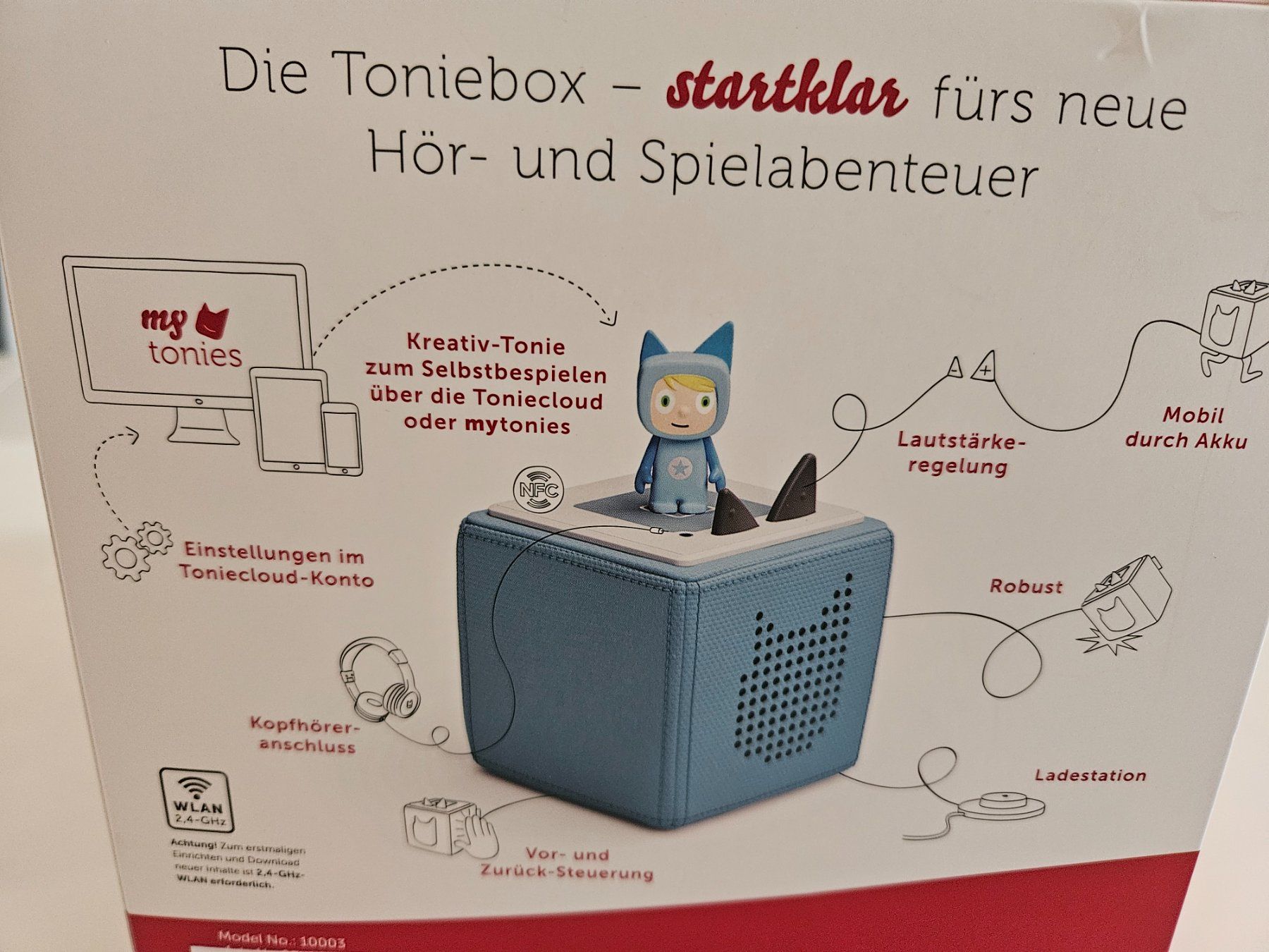 Tonies Jouets: Toniebox Starterset Hellblau – D'occasion à Marthalen par PeSch.03 1