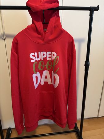Maglione con cappuccio super cool dad 
