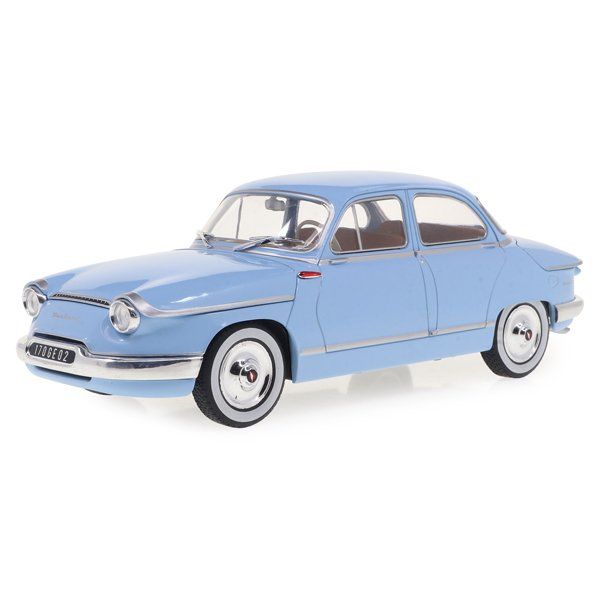Modellini d'auto: Panhard PL 17 Berline Phase I 1959-1964 hellblau        1:24 – Nuovo e nell'imballaggio originale da Gerlafingen venduto da espero88