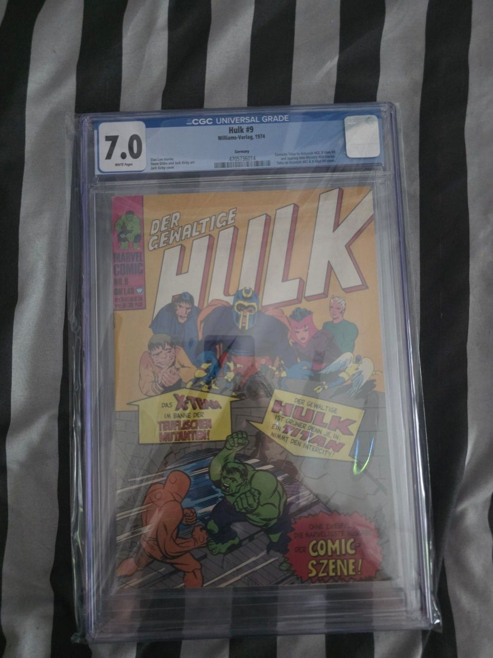 Comics: Hulk #9 Williams CGC 7.0 – Neu und originalverpackt aus Zürich von Sams_FunkoandComics_