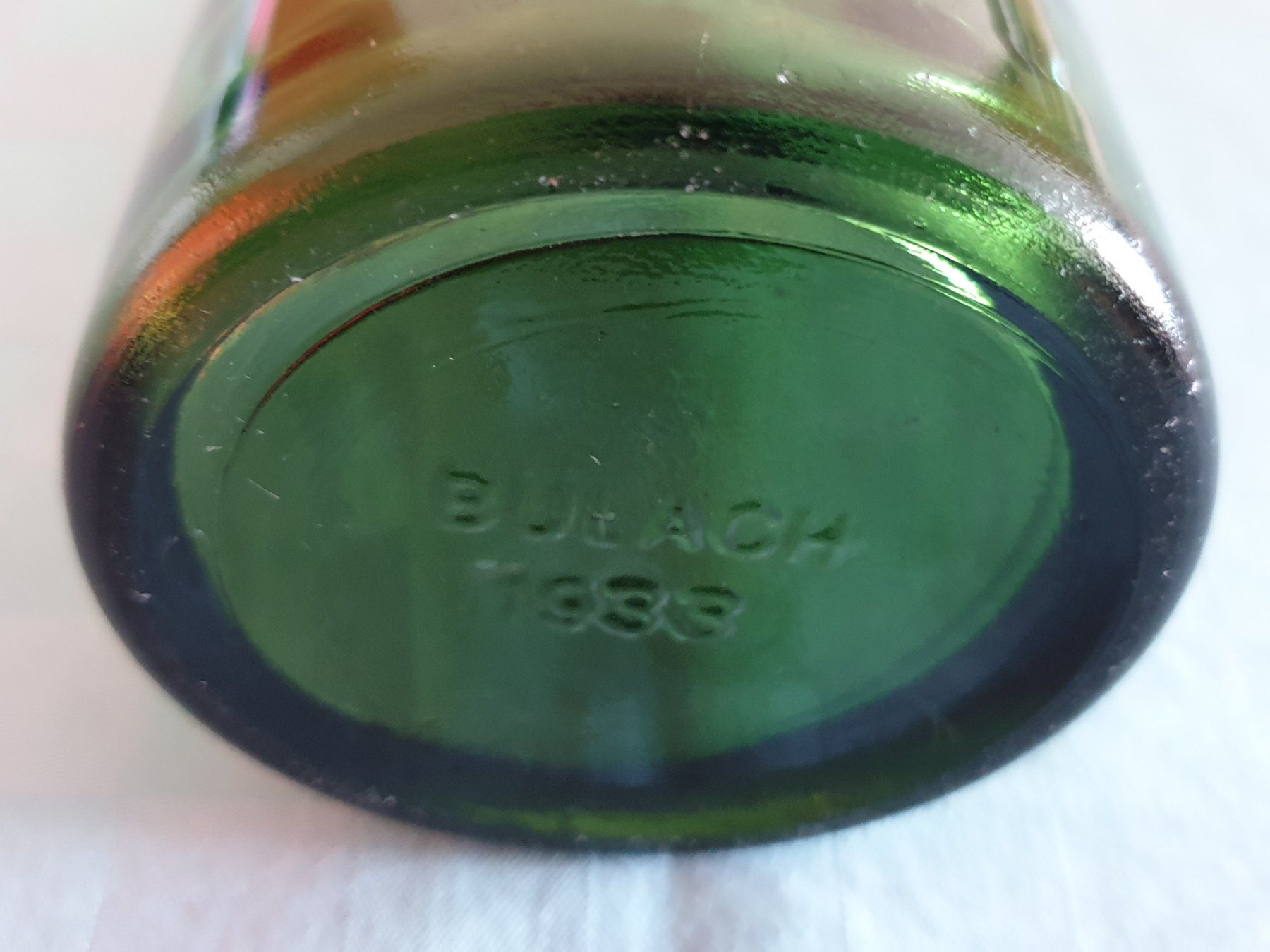 Bicchieri, Caraffe & Bottiglie: alte Bierflasche BÜLACH – Usato da Mörschwil venduto da spirspi 2