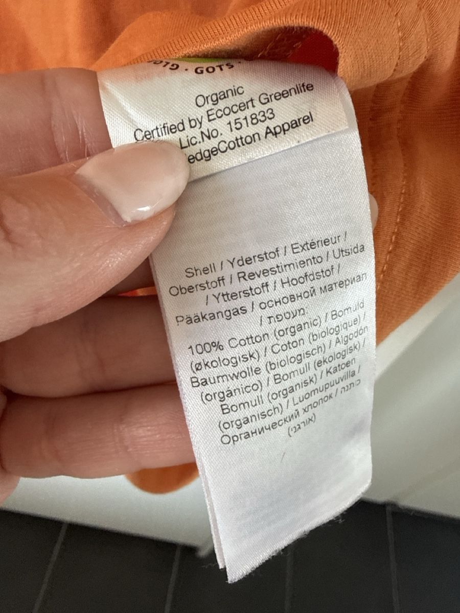 T-Shirts: T-Shirt Knowledge orange Baumwolle Grösse M – Neu (gemäss Beschreibung) aus Arbon von llaauraa 3