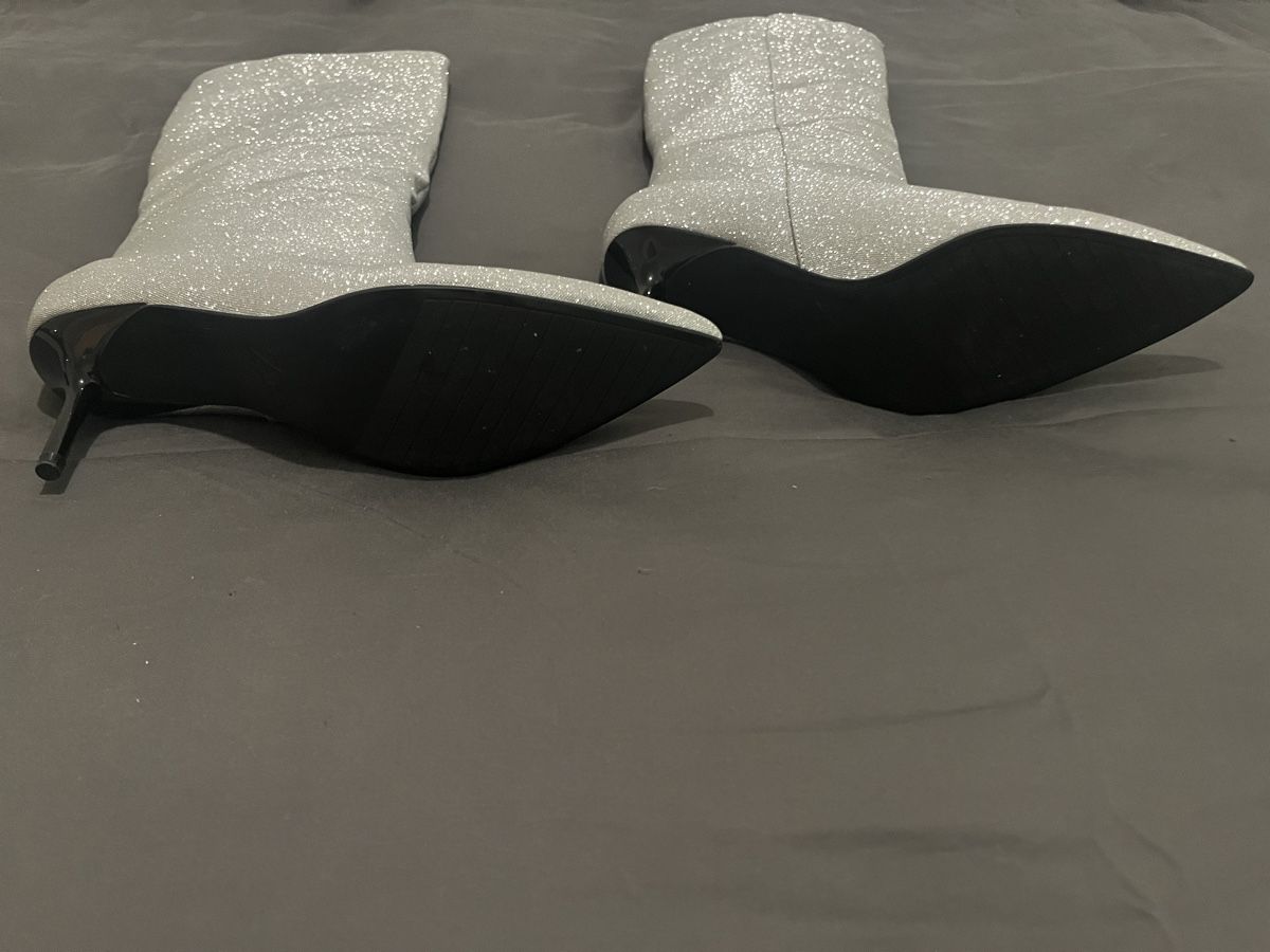 Zara Scarpe da donna: Bottes argentées Zara neuves – Nuovo e nell'imballaggio originale da Lutry venduto da tat_2zxq 5