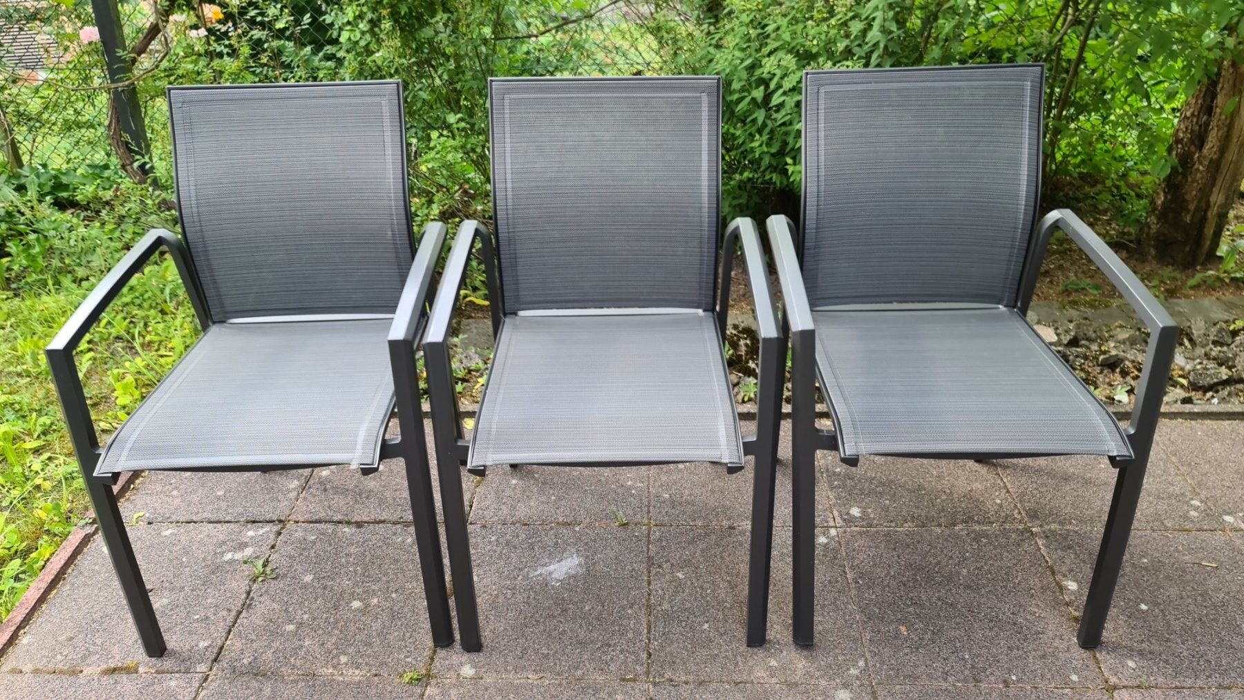 Sedie: 3 Gartenstühle von STERN – Usato da Luzern venduto da monyet
