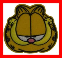 Garfield Aufnäher Badge Aufbügler Katze Lasagne Comic Film