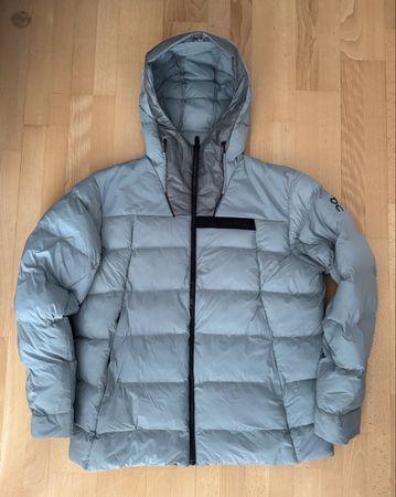 On Challenger Puffer Jacke NEU Blau Grösse L