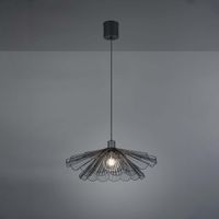 Pendelleuchte, Schwarz, 50 cm Ø