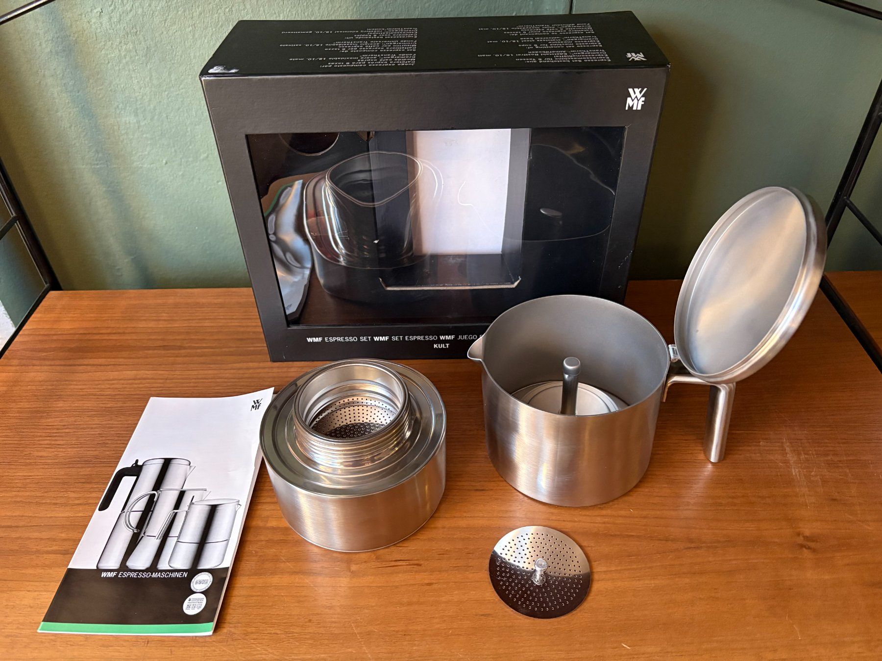 WMF Macchine per caffè & Macchine per espresso: WMF  Kult Espresso Set  unbenutzt originalverpackt – Usato da Zürich venduto da timeless.tones 7
