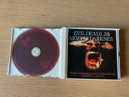 CD EVIL DEAD 1 & 2 + ARMY OF DARKNESS   VERY RARE