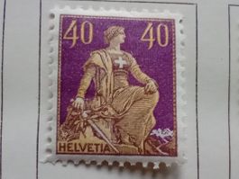SBK 107 T.1 & 3 Sätze komplette Seite aus Album 1907-1934