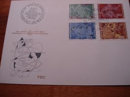 Liechtenstein, FDC 250 Jahre Liechtenstein, Hans Erni 1969