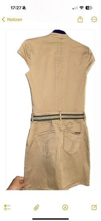 Calvin Klein Jeanskleid beige Gr. S