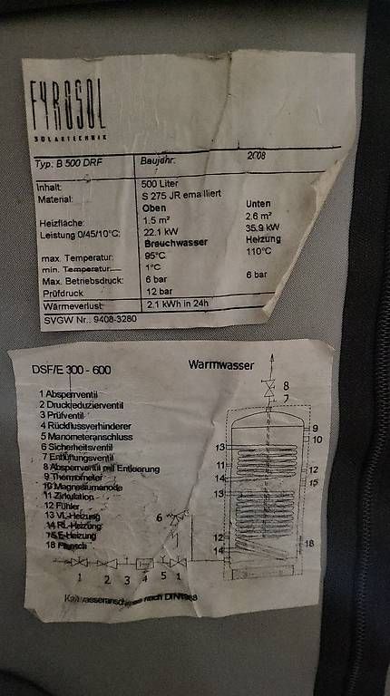 Sanitär: Boiler 500L – Gebraucht aus Lausanne von ber_qk5j 4