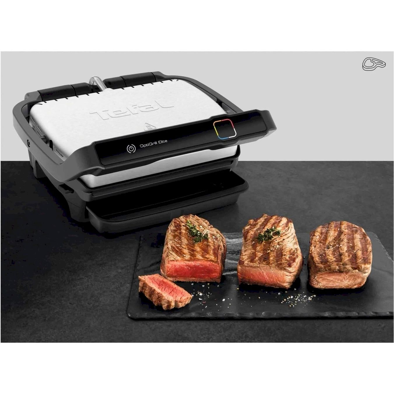 Tefal Griglie: Tefal Optigrill Elite GC750D grill 2000W – Nuovo e nell'imballaggio originale da Bottighofen venduto da zaap