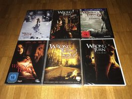 Wrong Turn 1,2,3,4,5 & 6 - UNRATED