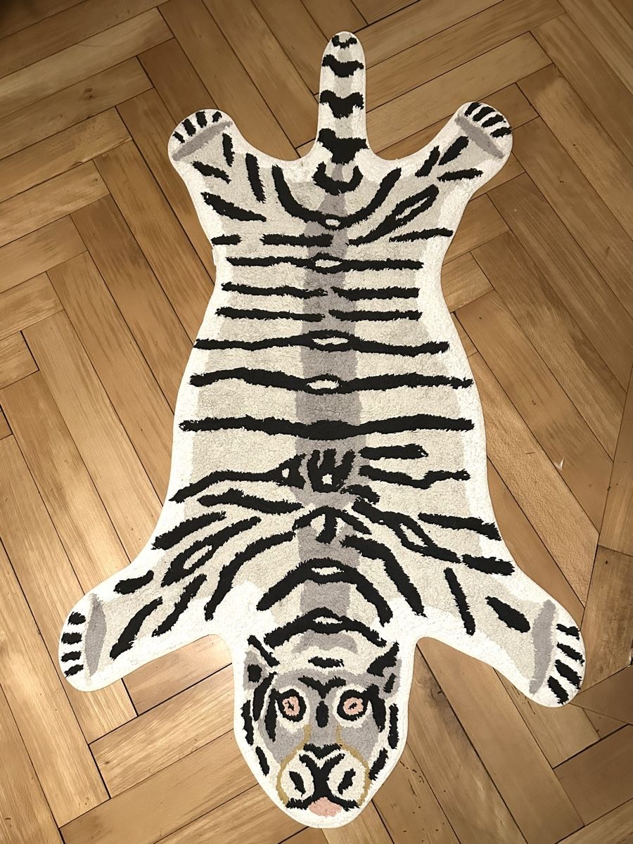 Tappeti: Weicher Tiger-Teppich Baumwolle (90x150) – Usato da Altdorf UR venduto da StayClassy
