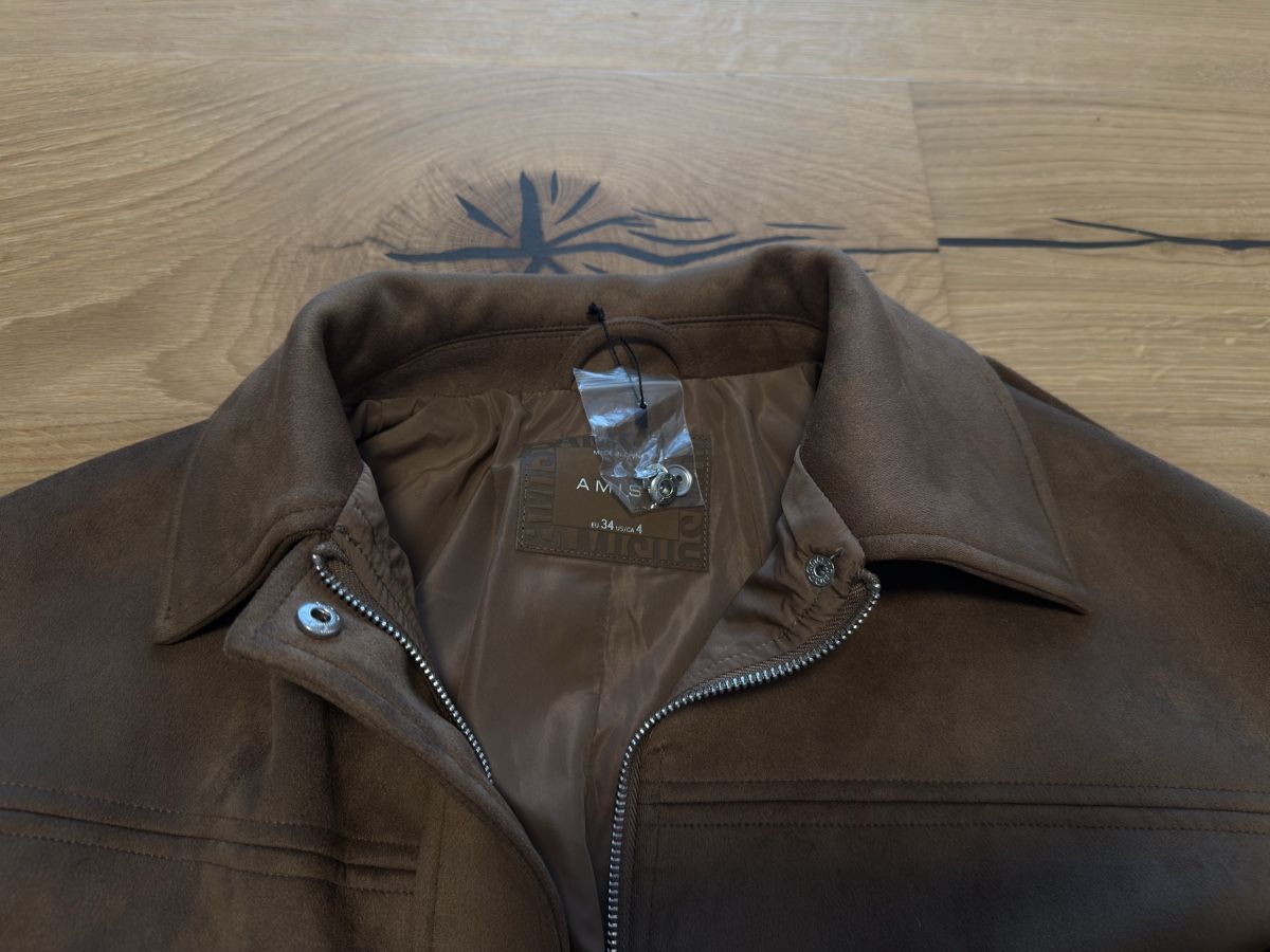 Giacche: Wildlederjacke in braun - Neu – Nuovo e nell'imballaggio originale da Felsberg venduto da fabjac 1