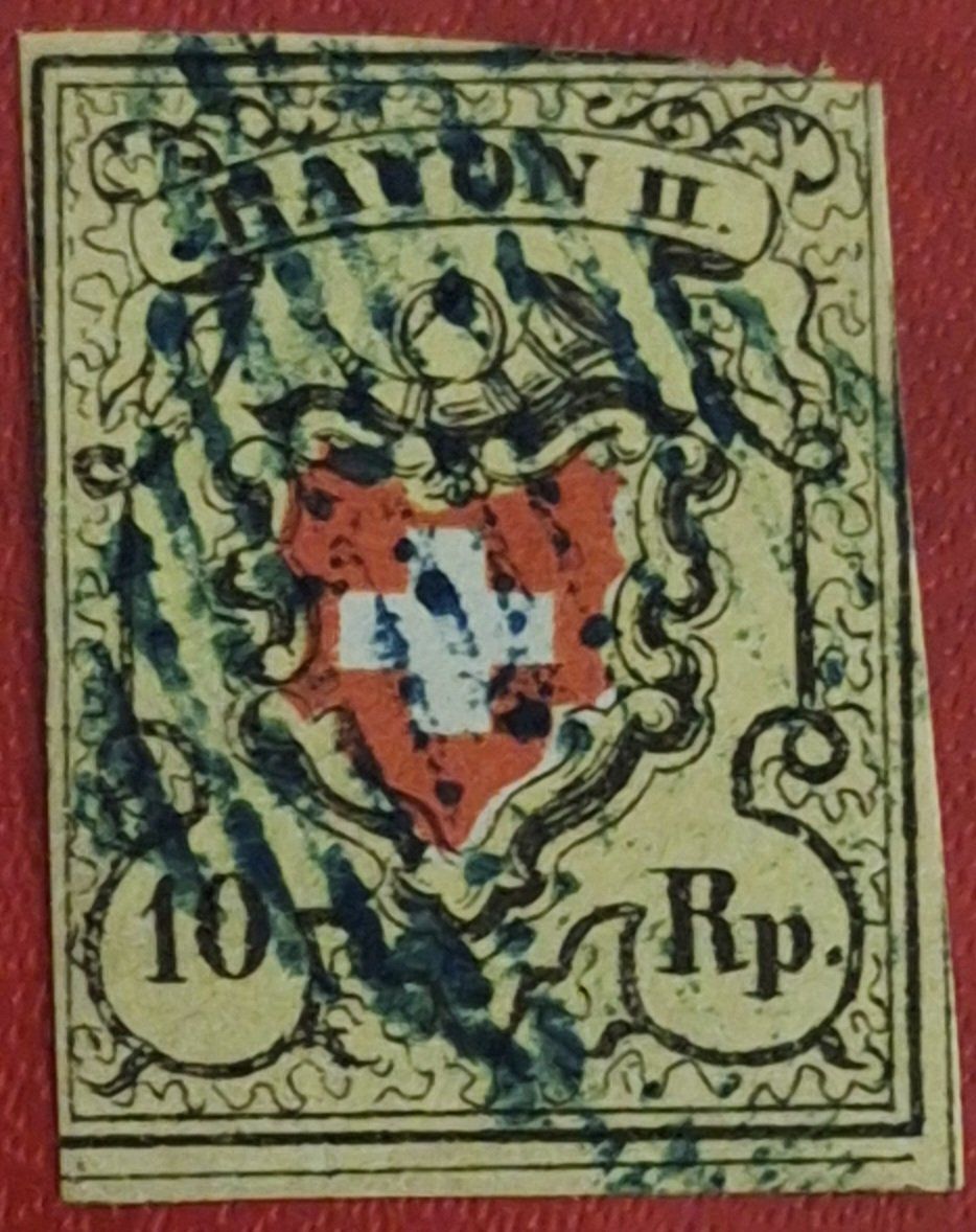 Tutti i francobolli: Rayon 16 II Typ 13 E - LU mit Befund Kat. 200.- – Usato da Balgach venduto da SIMEON27