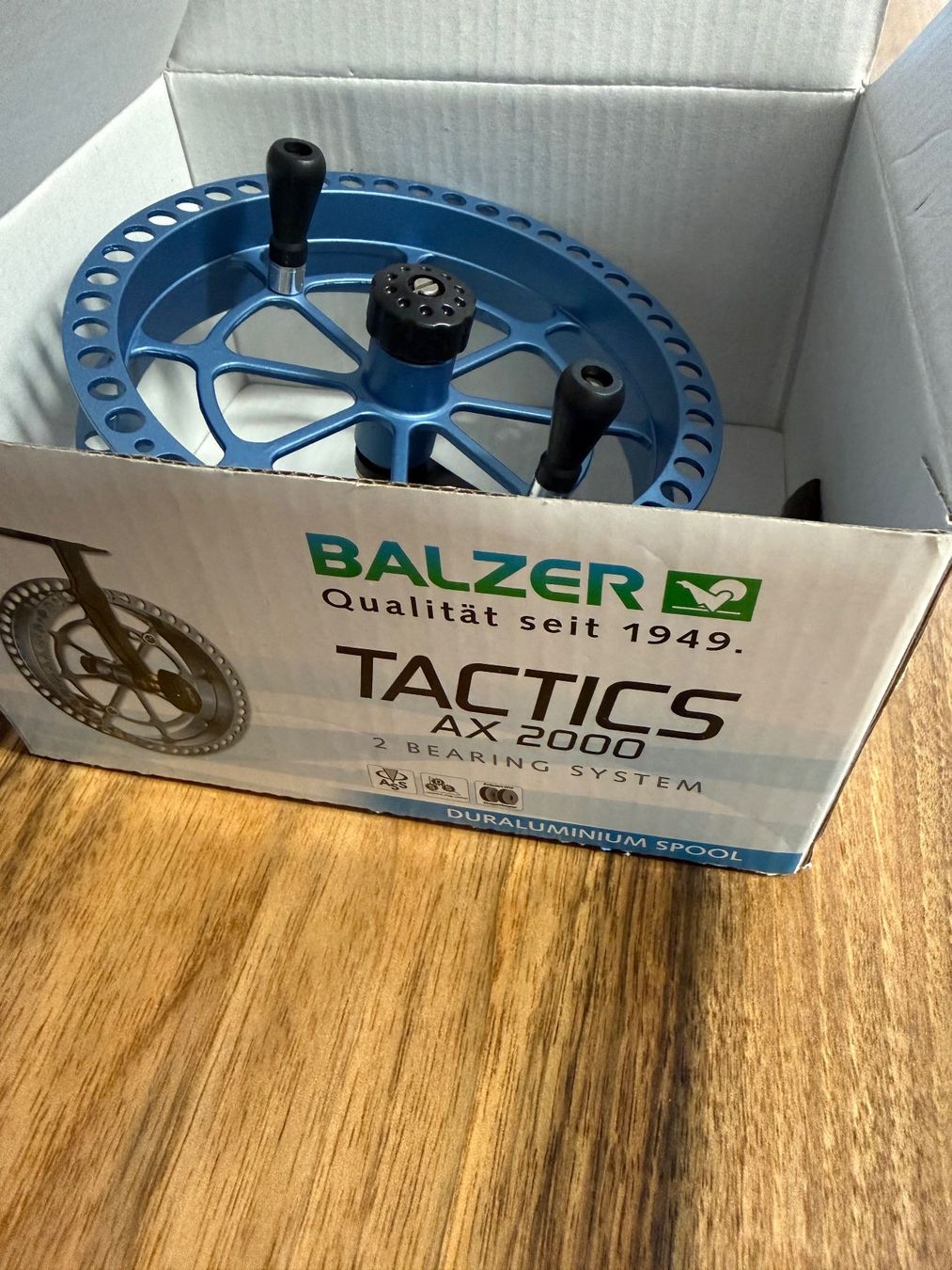 Tamburi & Mulinelli: Balzer Tactics AX 2000 Laufrolle, neu !!! – Nuovo e nell'imballaggio originale da Hagenbuch ZH venduto da buell06 3