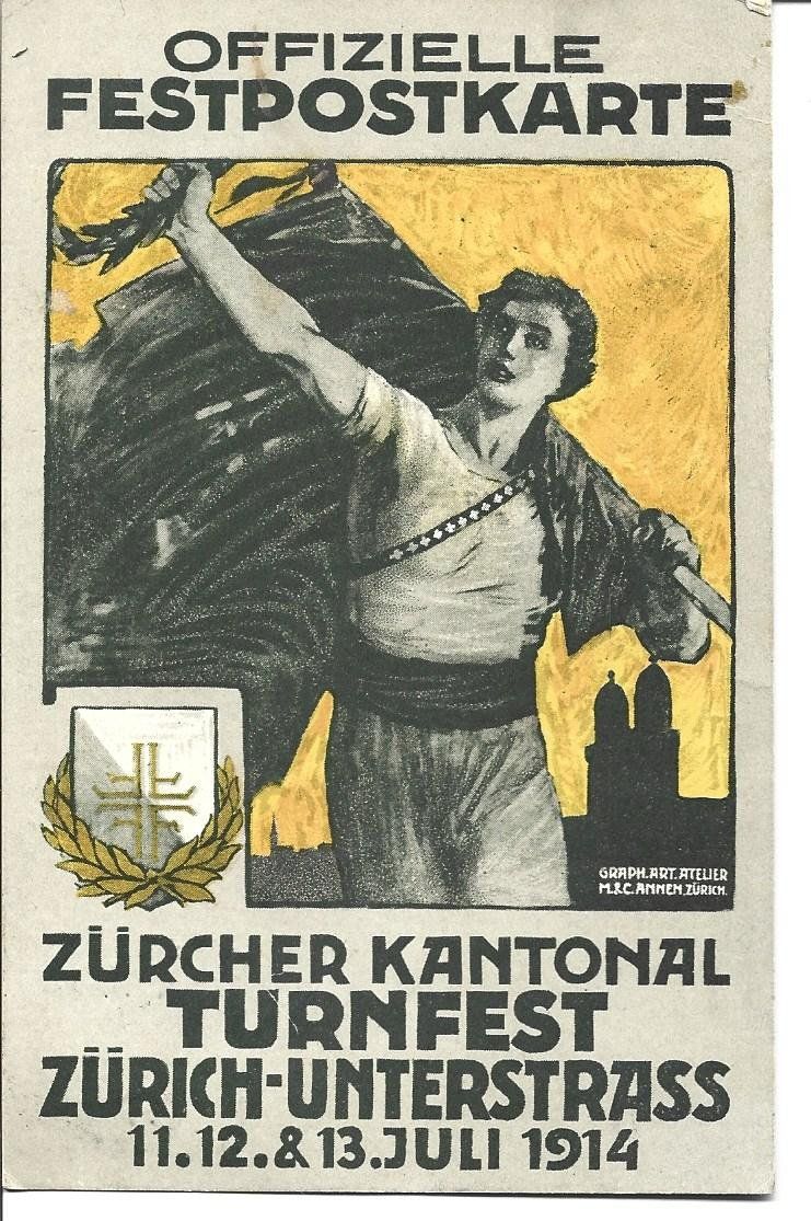 Cartoline postali: AK Turnfest ZH – Usato da Appenzell venduto da mai25