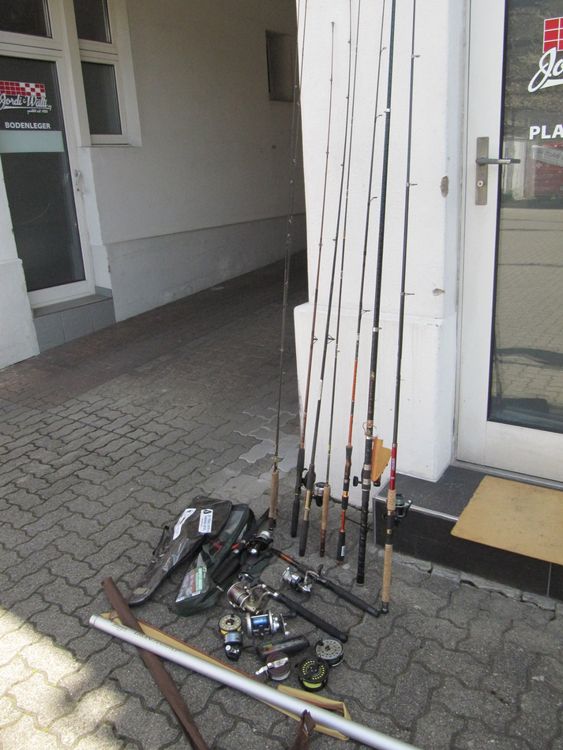 Fischer-Set diverse Ruten, Spulen (Gebraucht) in Basel für CHF 200 ...
