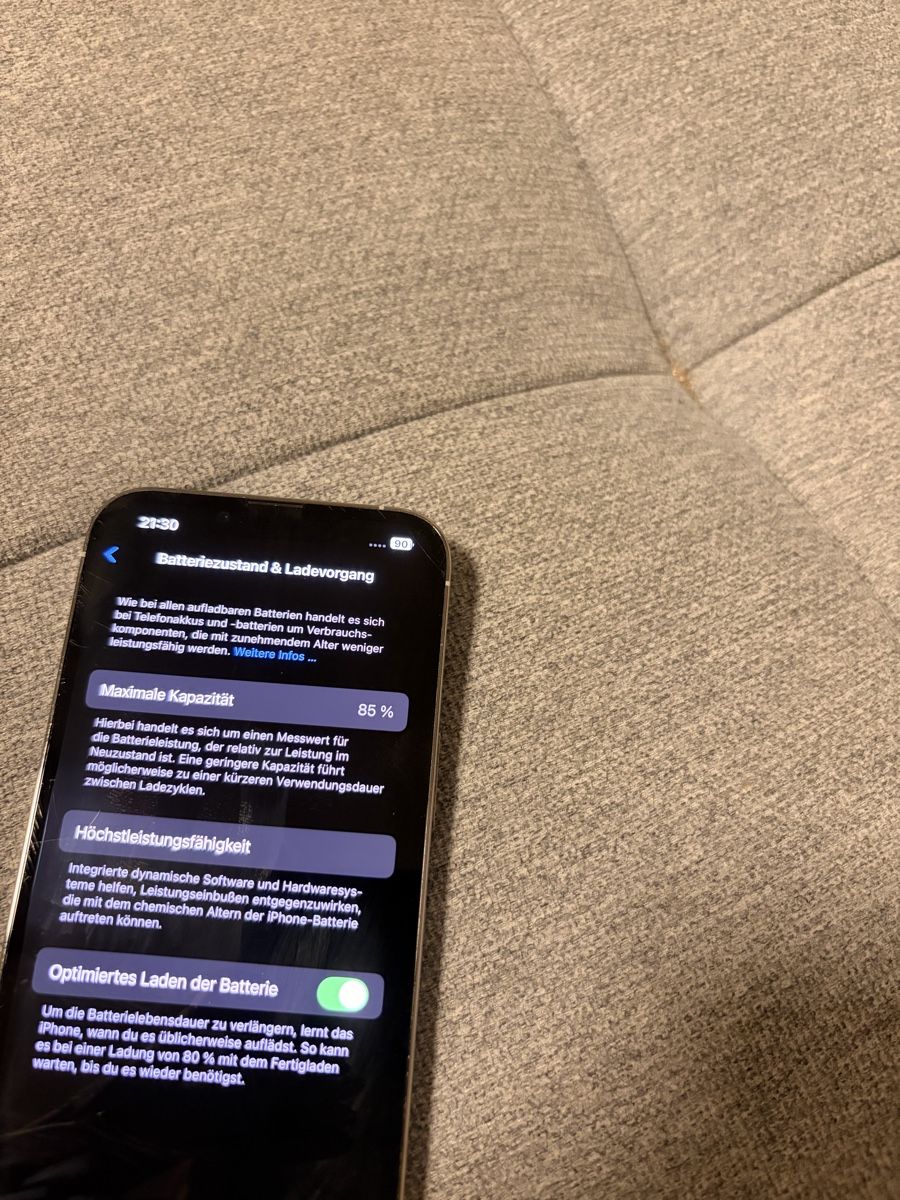 Apple Portables: iPhone 13 Pro iOS 18 – D'occasion à Aarburg par jon_mw9q 4