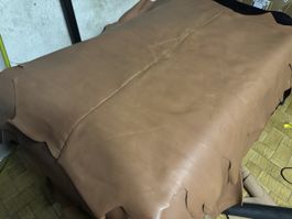 Braunes Rindsleder Vollrind 1.0mm