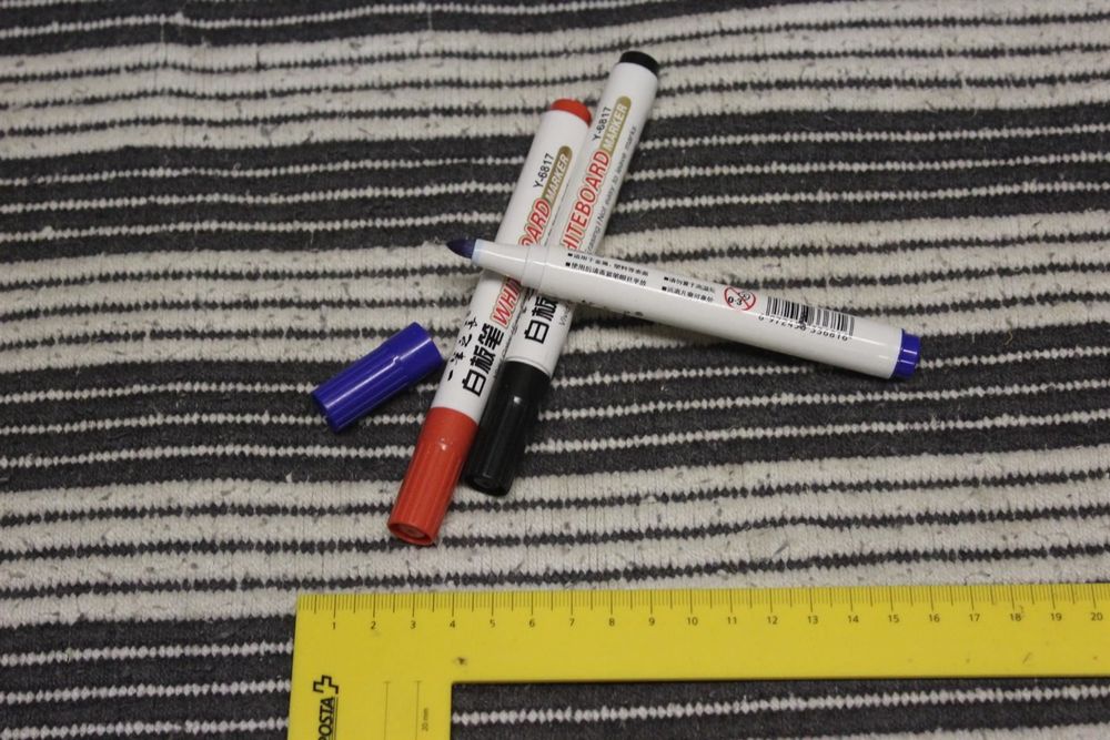 Weenwill Magnetstreifen 30 Stück - Beschreibbare Whiteboard Etiketten Wiederverwendbar