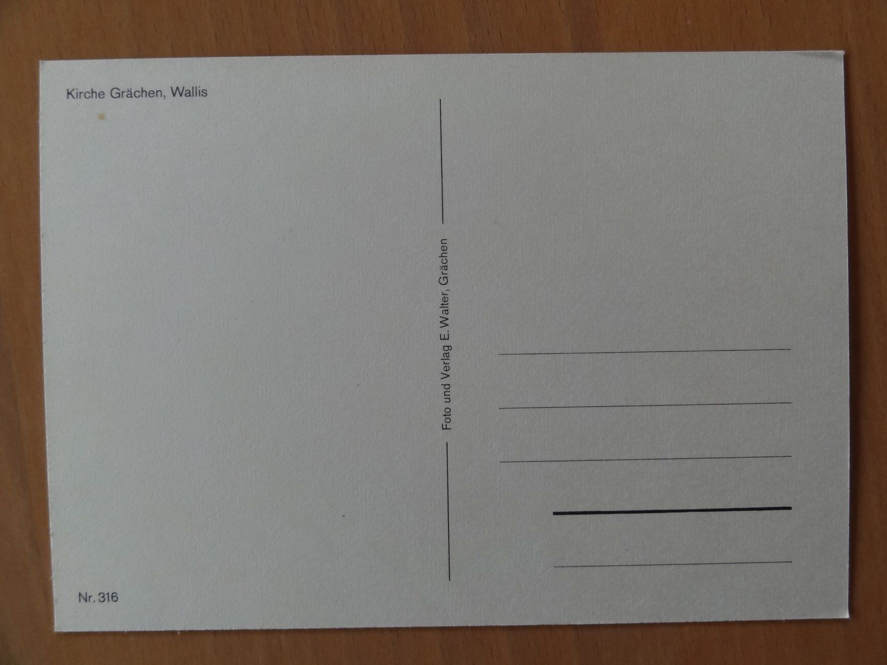 Cartoline postali: Grächen - feriengrüsse - 316 – Usato da St Léonard venduto da Riglin 1