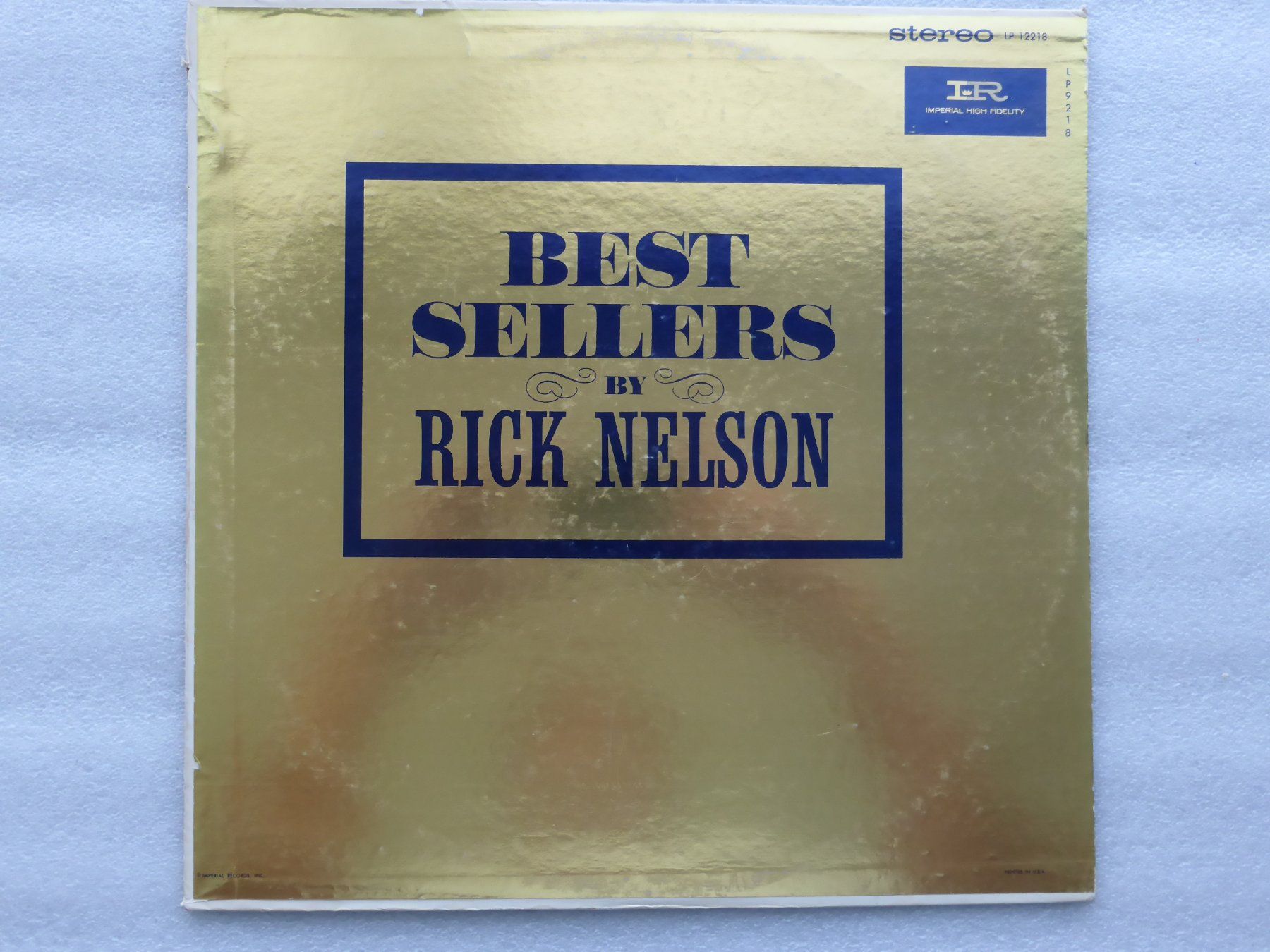 Schallplatten: VINYL  LP  RICK NELSON – Gebraucht aus Küssnacht am Rigi von Sunnestrahl