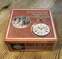 IWC Taschenuhr Box Uhr Etui Montre de Poche Pocket Watch