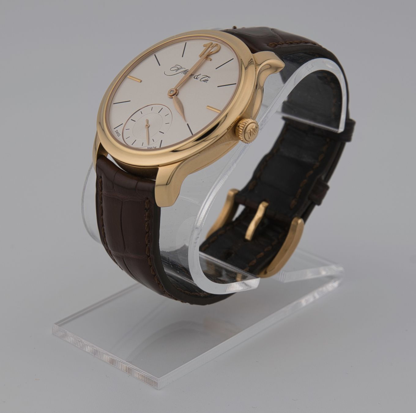 H.Moser & Cie Orologi: H. Moser ENDEAVOUR SMALL SECONDS MAYU – Usato da Lohn-Ammannsegg venduto da Uranus2001 1