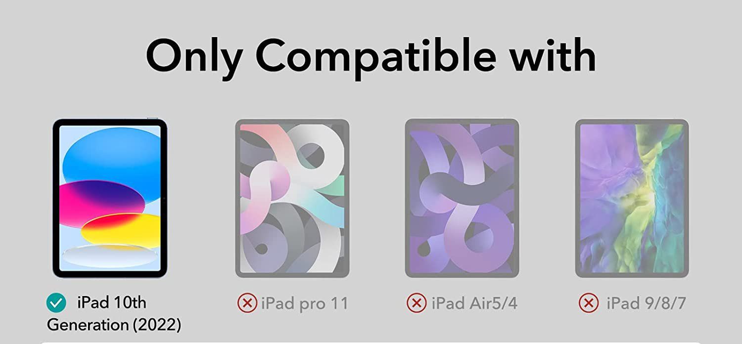Covers & Taschen: iPad 10 10.9" 2022 Hülle Etui Case Smart Folio Cover Tasche – Neu und originalverpackt aus Volketswil von coverandmore 6