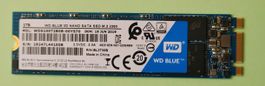 SSD WD Blue 1 To M.2 SATA - état 99%