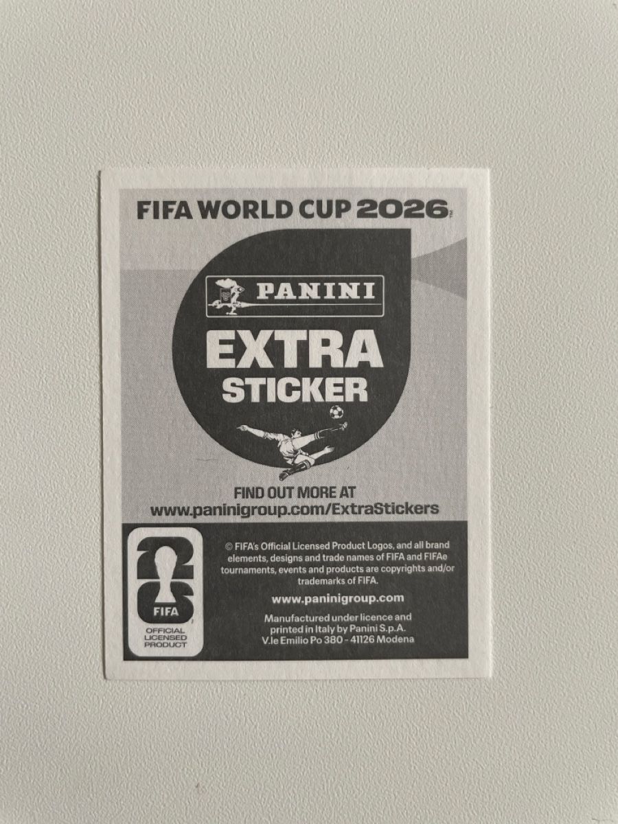 Panini Carte collezionabili: Panini WM 2026 Extra Sticker Alphonso Davies – Nuovo (secondo la descrizione) da Füllinsdorf venduto da swiss-discounter 1