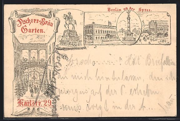 Entiers postaux: Vorläufer-Lithographie Ganzsache Frech  – D'occasion à Berlin par bartko-reher
