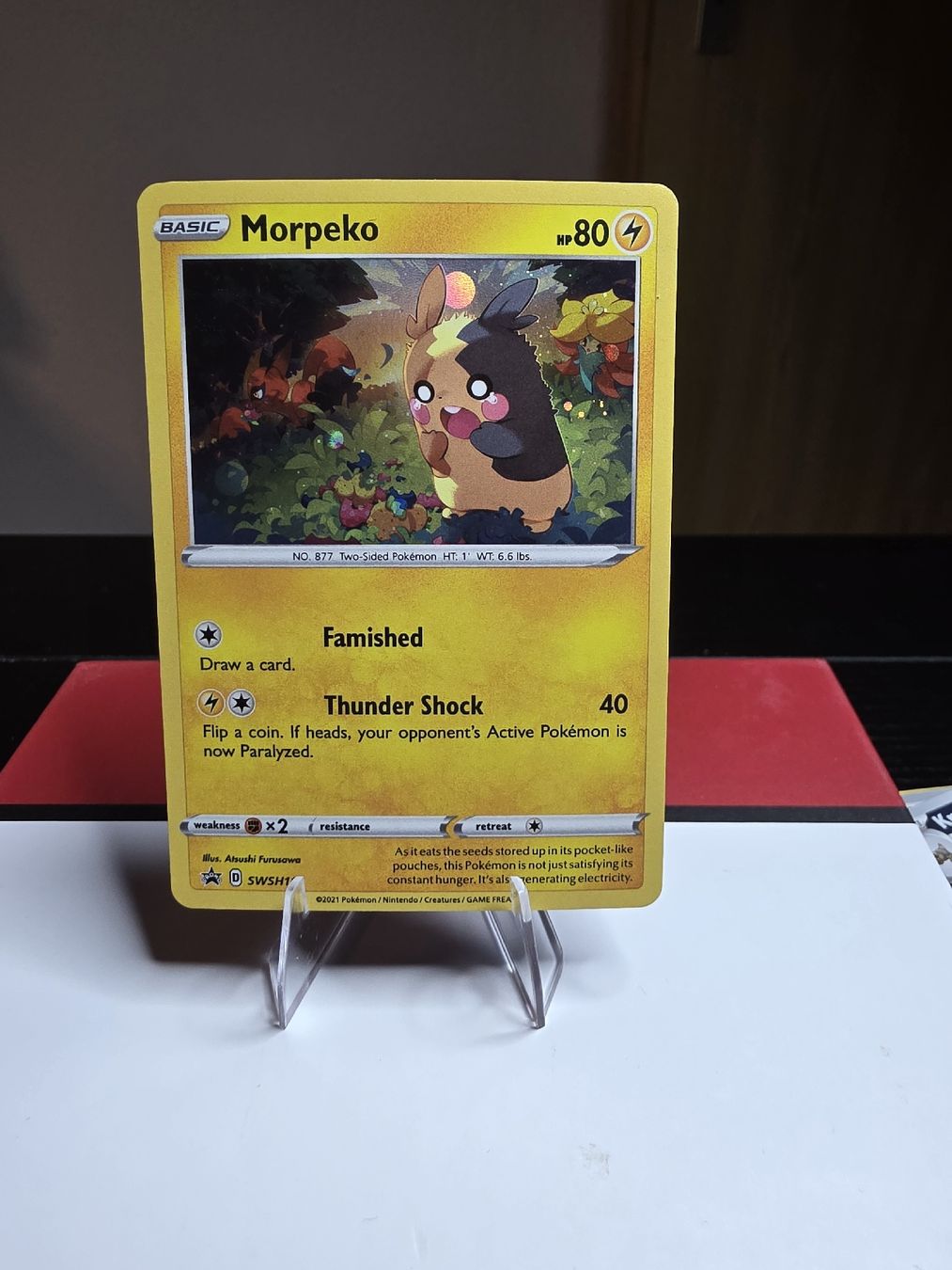 Pokémon Carte collezionabili: Morpeko SWSH116 Promo – Usato da Wohlen AG venduto da GreedyPkM