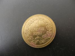 Medaille Zofingen 1 Taler 1987