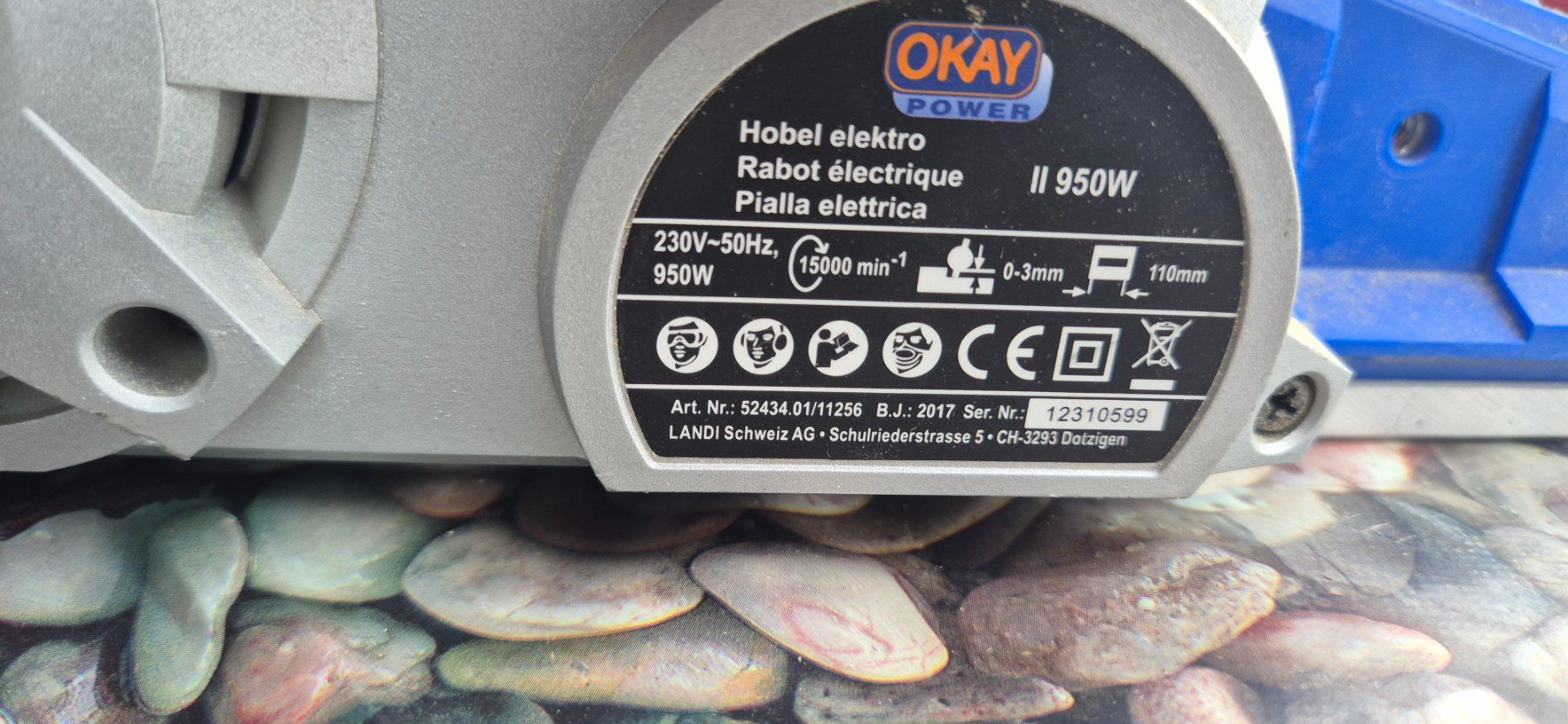 Tutte le macchine: Rabot électrique OKAY – Usato da Berlens venduto da 55d_ly9k 1
