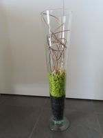 wunderschöne Frühlingsdeko in Glas / Vase  +++top Zustand+++