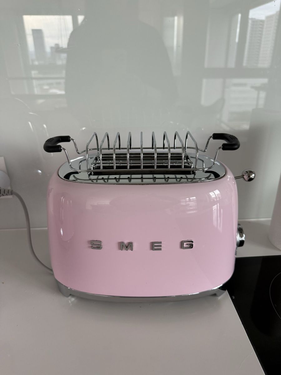 Smeg Elettrodomestici da cucina: Smeg Toaster Pink 2 Schlitze & Grillrost – Usato da Zürich venduto da janni_jj12