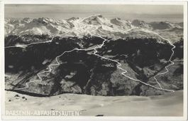 PARSENN-ABFAHRTSRUTEN .