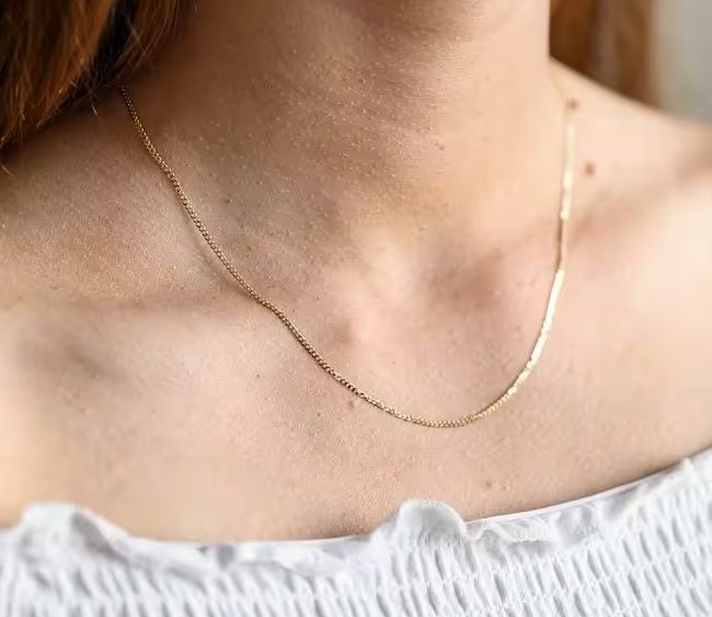 Catenine: Goldkette Damen Panzerkette Echtgold – Nuovo e nell'imballaggio originale da Hemmental venduto da Fantasie1 3
