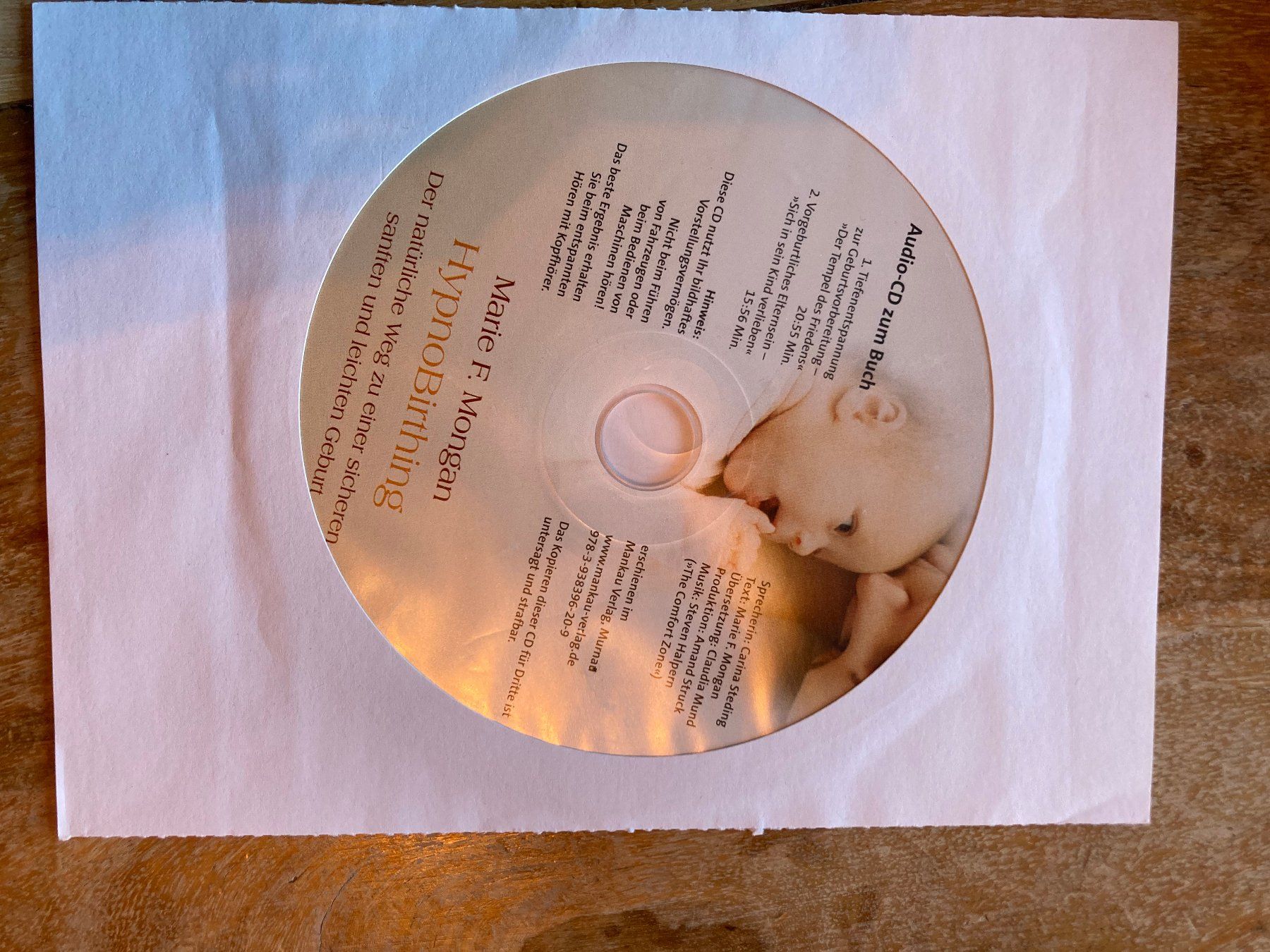 Bücher: HypnoBirthing Buch & Audio-CD – Gebraucht aus Zürich von purli 2